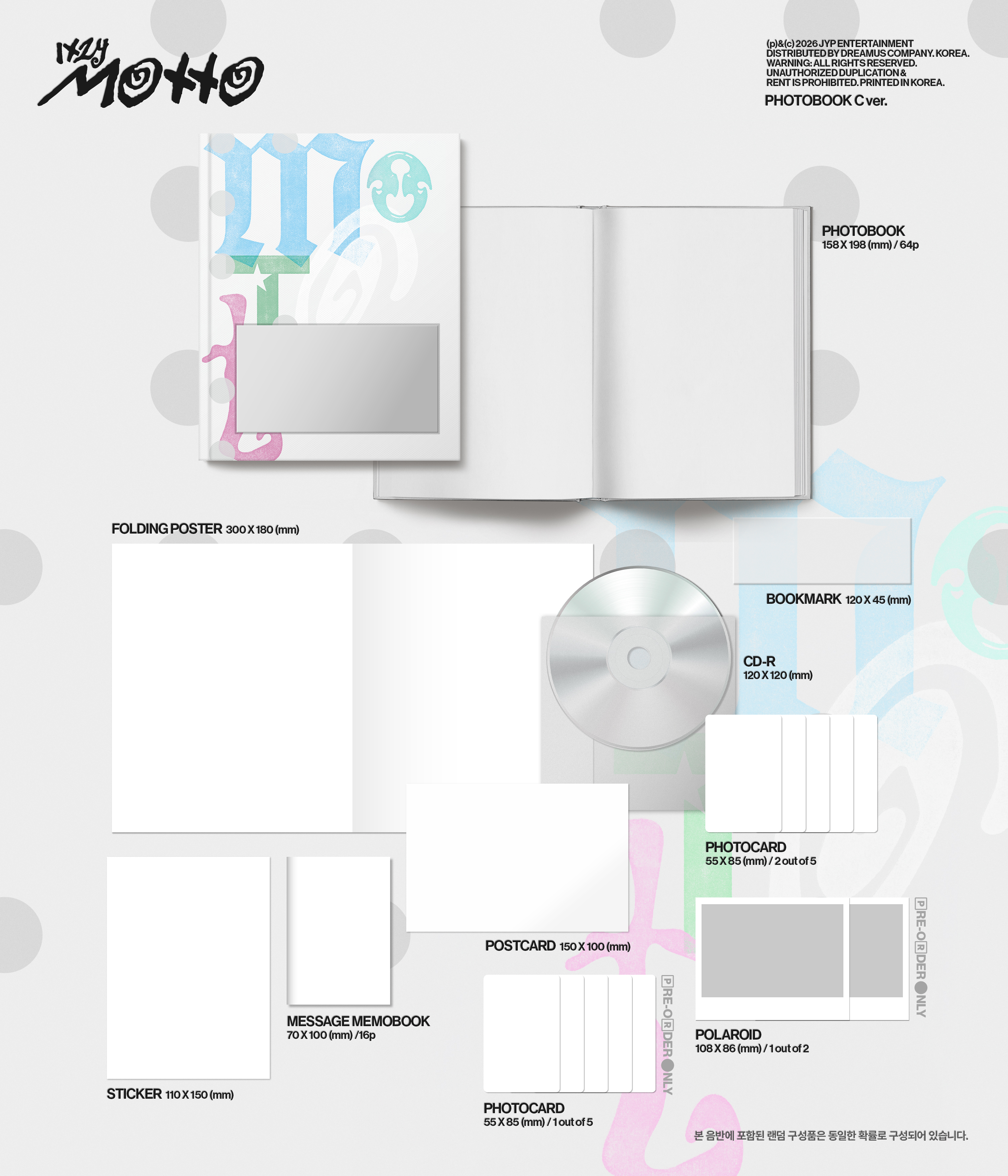 ITZY - Motto (Photobook Version) kpop album 8809954226274
